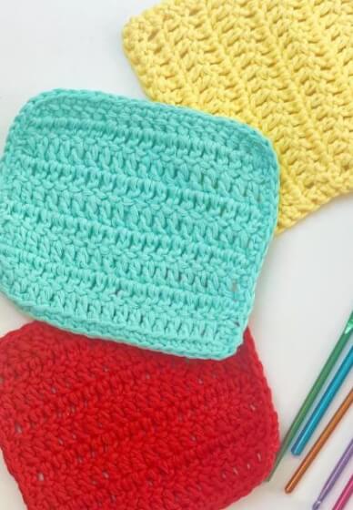 Crochet a Square at Home