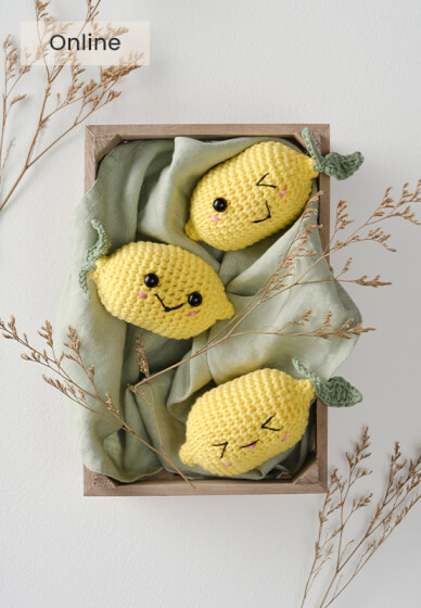 Crochet an Amigurumi Lemon Workshop