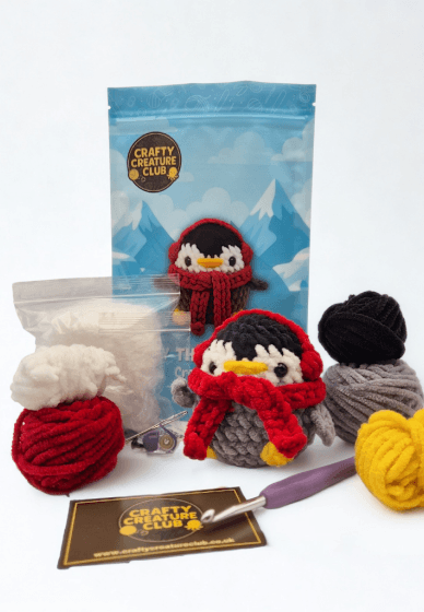 Crochet Kit - Iggy the Penguin
