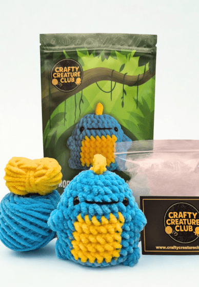 Crochet Kit - Rory the Dinosaur
