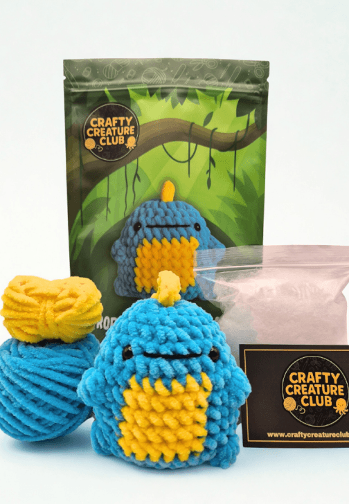 Crochet Kit - Rory the Dinosaur