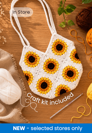 Crochet Workshop - Sunflower Bag 2 Week Course