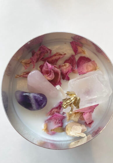 Crystal Soy Wax Candle Making Workshop