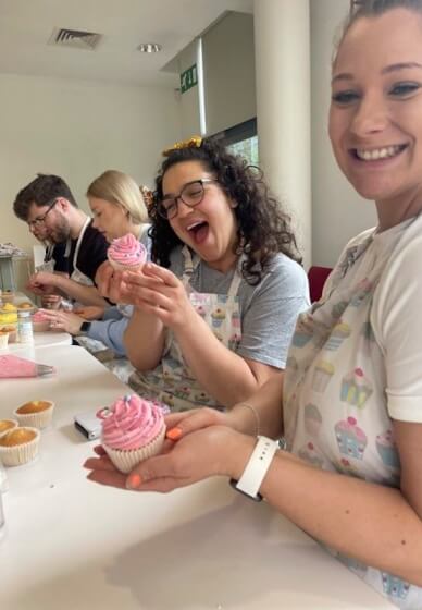Cupcake Decorating Workshop for Team Building