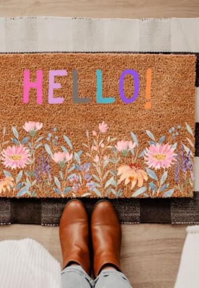 Custom Doormat Painting Workshop