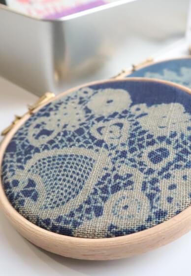 Cyanotype Embroidery Craft Kit