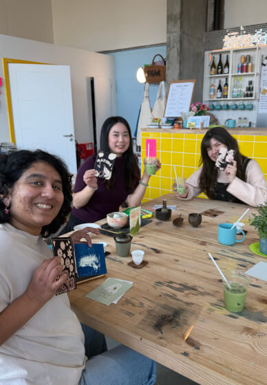 Cyanotype Toning Workshop and Matcha Ritual