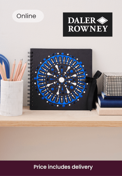 Daler-Rowney Wellbeing Mandala Acrylic Painting Workshop