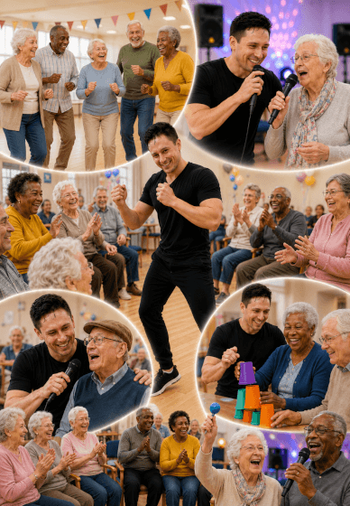 Interactive Dance and Music Class for Seniors