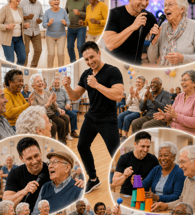 Interactive Dance and Music Class for Seniors