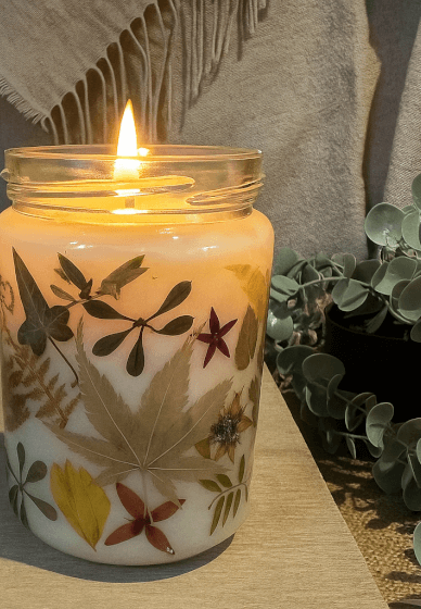 Decorated Jar Soy Candle Making Workshop