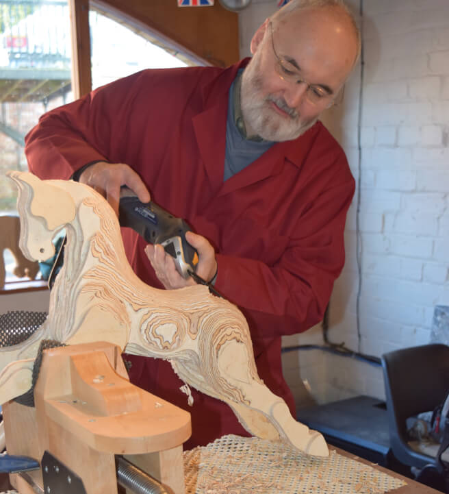 Decorative Rocking Horse Wood Carving Course