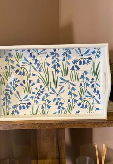 Decoupage a Tray Workshop