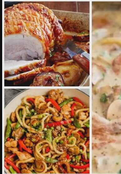 Delicious Easy Dinners Cooking Class - Pork 3 Ways
