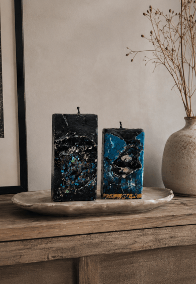 Design and Build Your Own Crystal Geode Candle Pillar