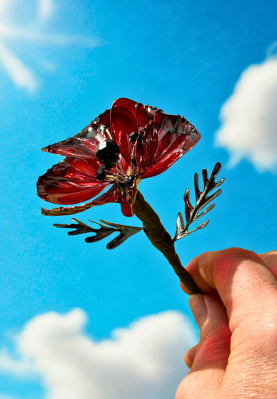 Dip Resin Poppies Half Day Workshop