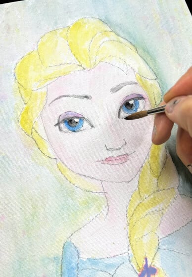 Disney Character Art Class for Kids