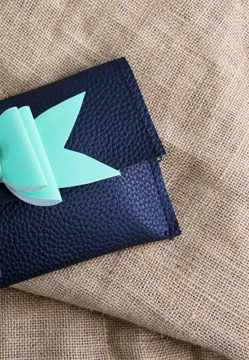 DIY Bow Purse Craft Kit – Make Your Own Faux Leather Bag at Home