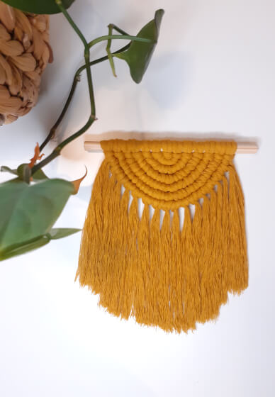 DIY Luna Macrame Wall Hanging Craft Kit