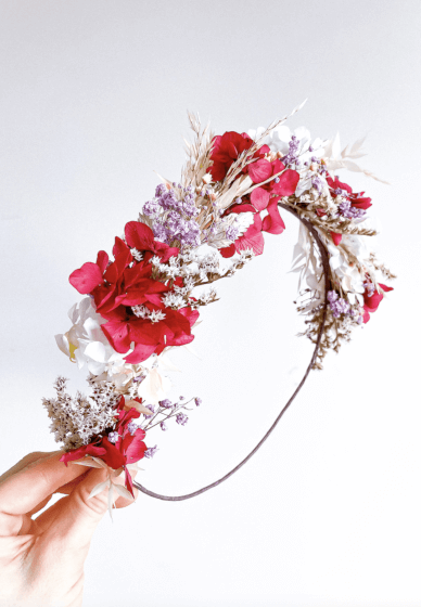 DIY Luxury Half Flower Crown Kit / Craft Box