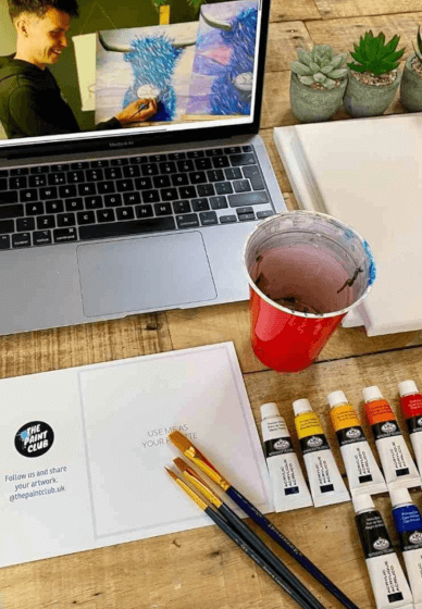 DIY Paint and Sip with Kit
