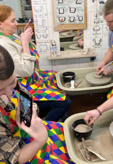 Double-Date Pottery Workshop and Challenge