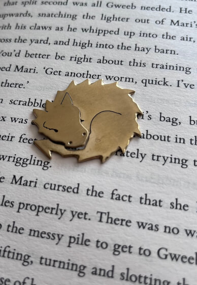 Dragons, Axolotls and Beasts: Metal Bookmark Workshop