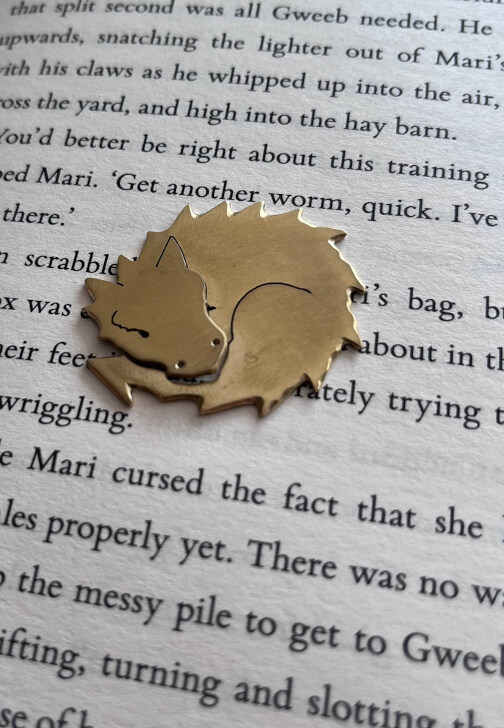 Dragons, Axolotls and Beasts: Metal Bookmark Workshop