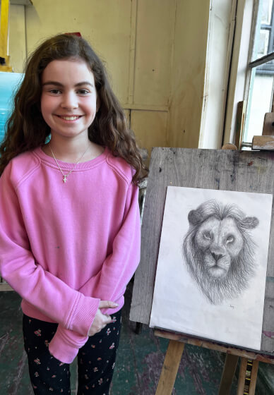 Drawing and Painting Class for Serious Little Artists