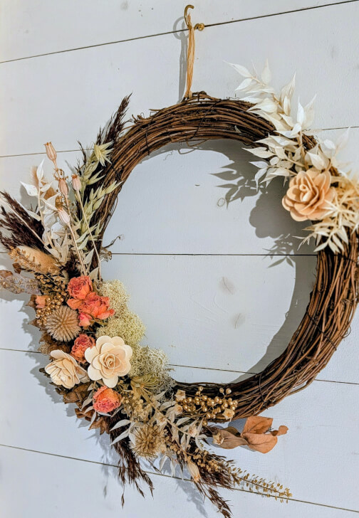 Dried Flower Wreath Workshop