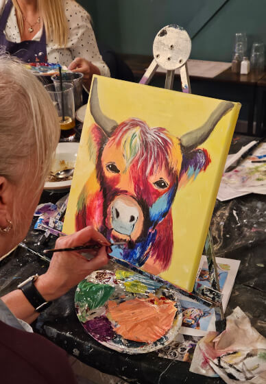 Drink and Paint Class - the Navigation Cosgrove