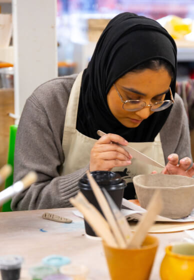 Drop-in Self-guided Pottery Sessions