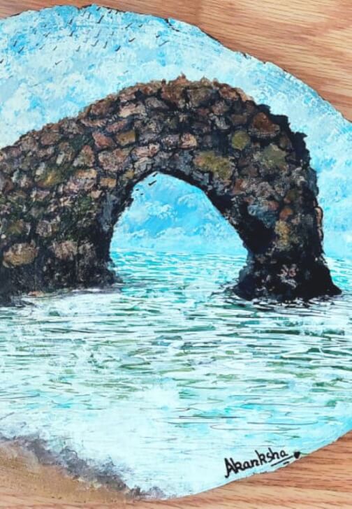 Durdle Door Acrylic Painting Workshop