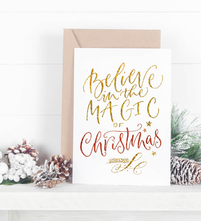 East Midlands: Christmas Calligraphy Workshop