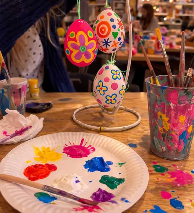 Easter Egg Painting: FreeFlow Special Class