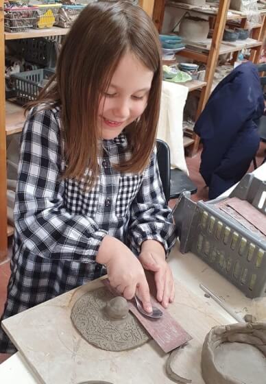 Easter Family Pottery Class