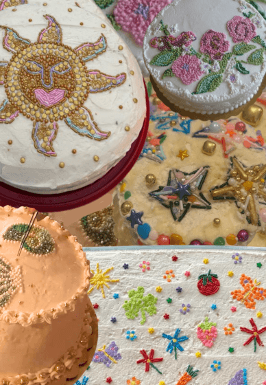 Embroidery Style Cake Decorating Workshop
