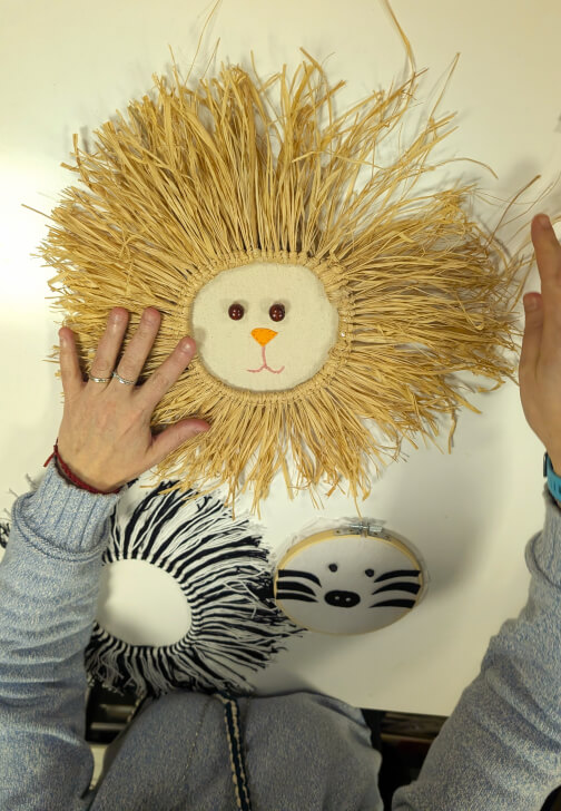 Embroidery Workshop: Animal Wall Hanging
