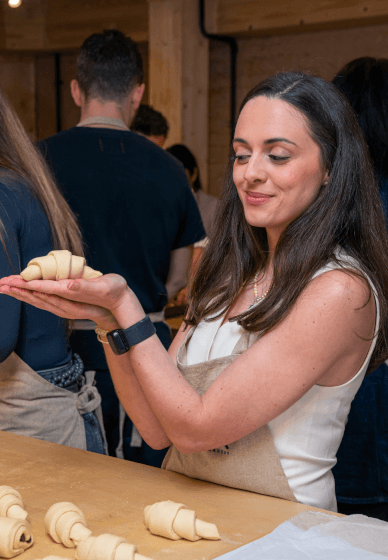 Evening Almond Croissant Baking Class