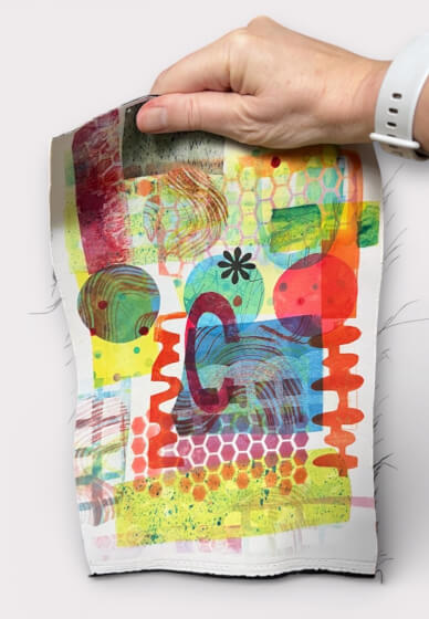 Experimental Textile Dyeing Workshop: Paint with Sublimation Inks