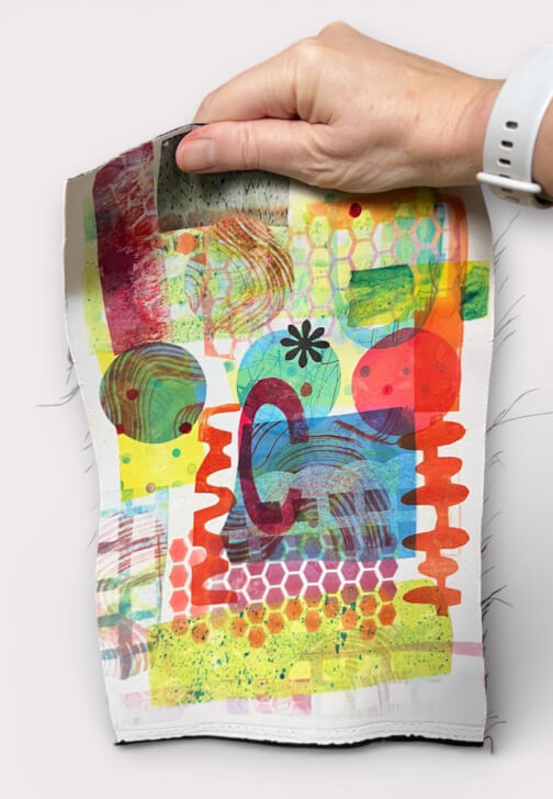 Experimental Textile Dyeing Workshop: Paint with Sublimation Inks