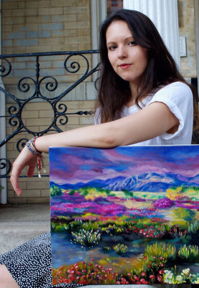 Expressive Floral Painting Workshop