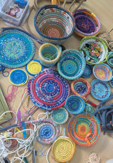 Fabric Scrap Bowl Workshop