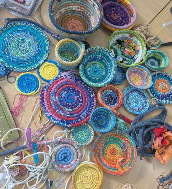 Fabric Scrap Bowl Workshop