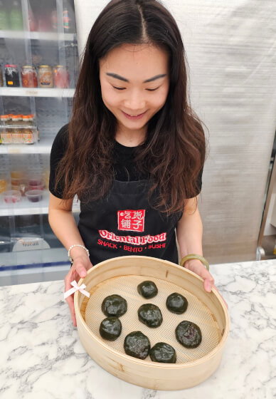Family Green Mochi Making Class: Qing Tuan