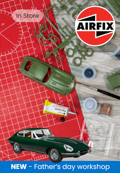 Father's Day AIRFIX Jaguar E TYPE Workshop