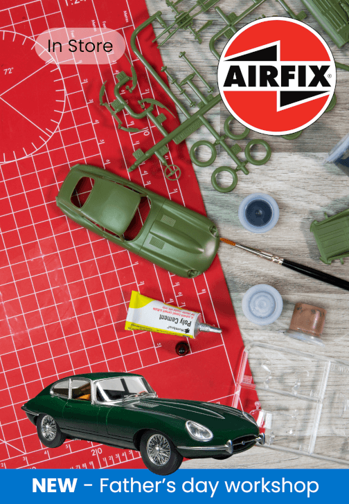 Father's Day AIRFIX Jaguar E TYPE Workshop