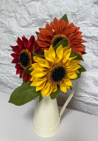 Felt Sunflowers Workshop
