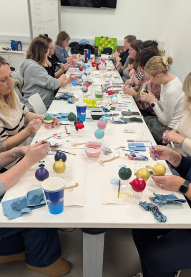 Festive Bauble Decorating Workshop for Beginners