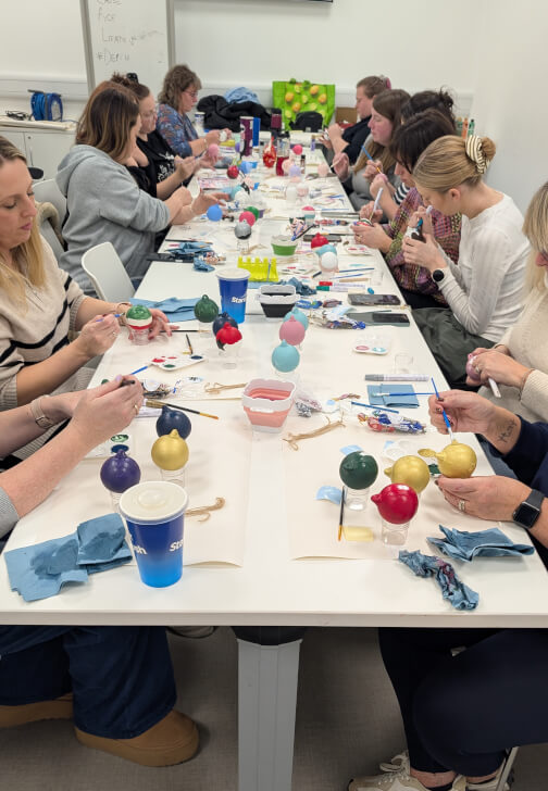 Festive Bauble Decorating Workshop for Beginners
